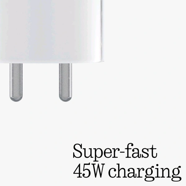 Nothing 45w Charger Typce Adaptor Fast Charger  - White