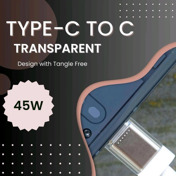 Nothing C To C Super Speed Data Cable  - White