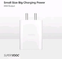 Oppo 33W Super Original Fast Charging Adaptor  - White