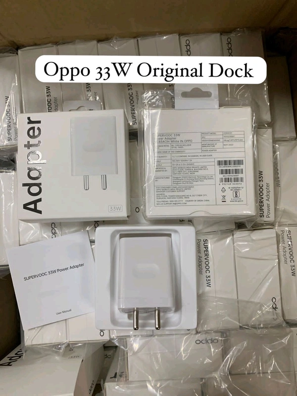 Oppo 33W Super Original Fast Charging Adaptor  - White