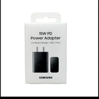 Samsung 15W USB-C Port Og Adator  - Black