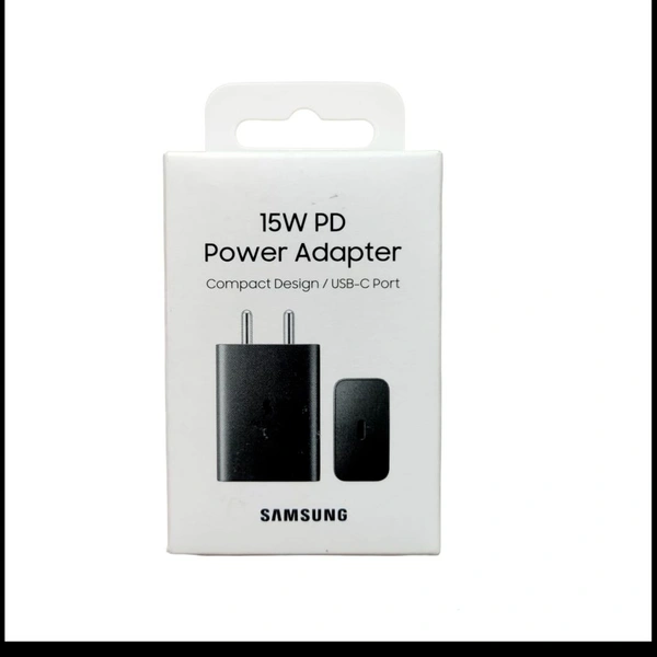 Samsung 15W USB-C Port Og Adator  - Black