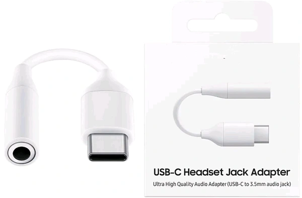 Samsung USB -C Headset Jack  (Headphones Jack ) - Black