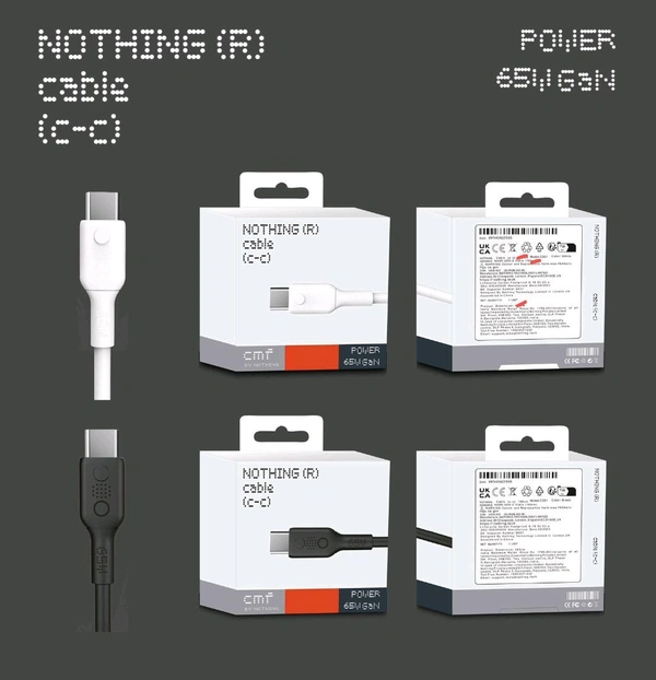 NOTHING Nothing 65W Super Original (C_to_C) Cable