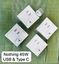 Nothing 45W USB & Type_C Super Original Adaptor - White