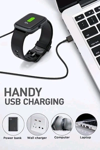 𝐍𝐨𝐢𝐬𝐞 Smart Watch Noise Cable - Black