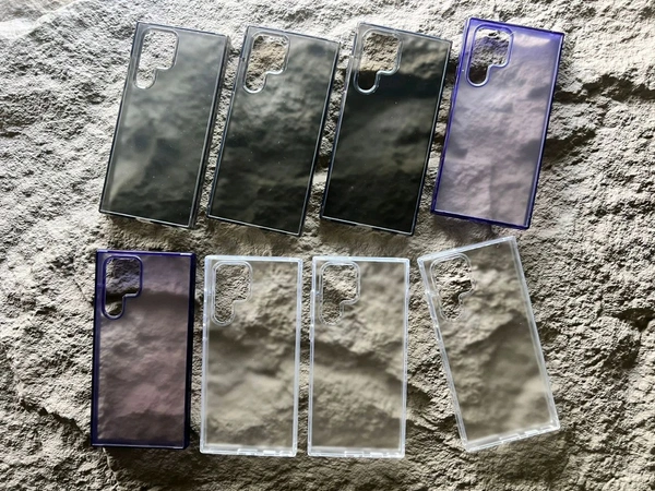 New Original Matte Premium Black Case With Air Bumpd - Sam S22 Ultra