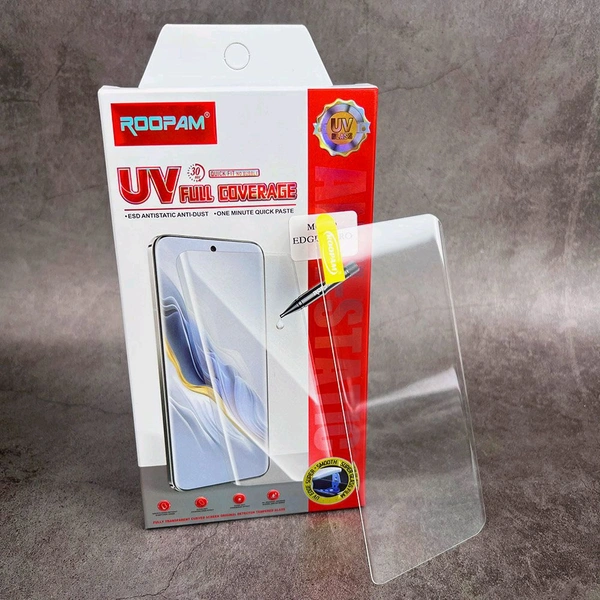 ROOPAM UV TEMPERED GLASS  - 1+12