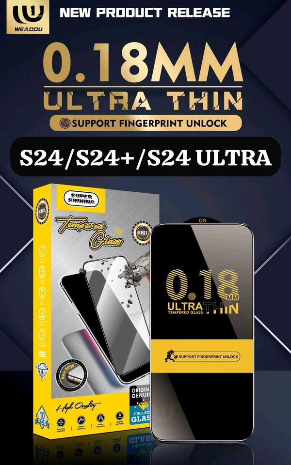 0.18MM Ultra Thin Tempered Glass  - Samsung S23