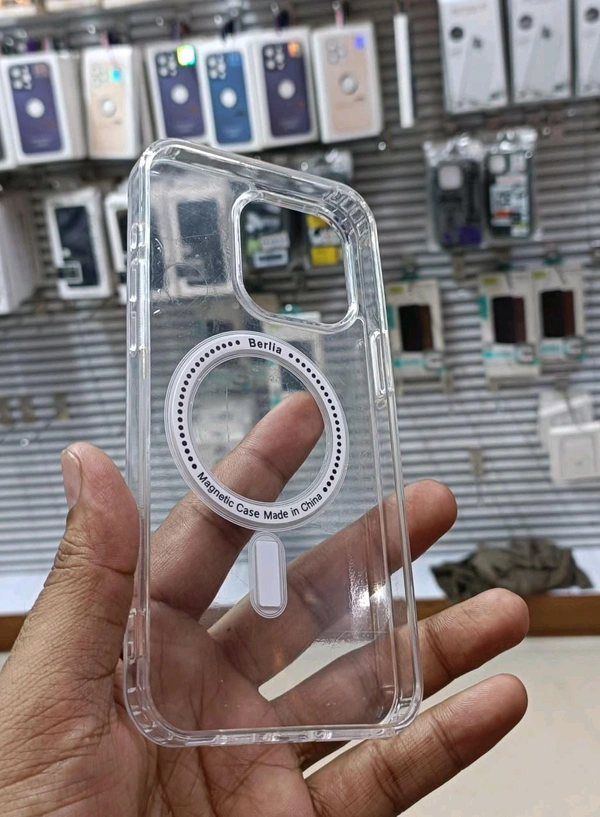 Berlia Original Premium Case With Magsafe working imported  - Ip 14