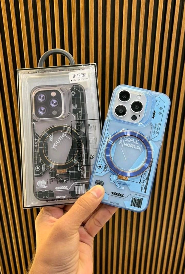 YouthQit Magsafe With Stand Case  - Ip 13