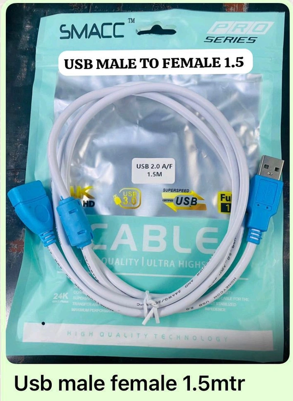 Usb Male To Female 1.5 Imported 
