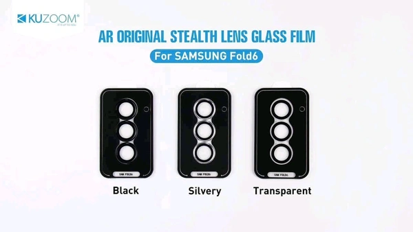 KUZOOM  FLIP / FOLD 6 HD INVISIBLE CAMERA LENS FILM - FOLD 6