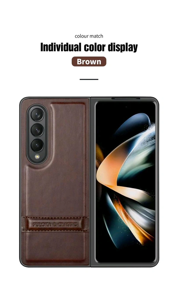 Puloka  Fold/ Falip 6 Leather Premium Case  - Flip 6