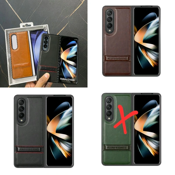 Puloka  Fold/ Falip 6 Leather Premium Case  - Flip 6