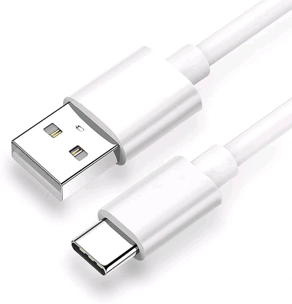 ViVO Flash charger Type_C Cable Sam OG Quality (1m)  - White