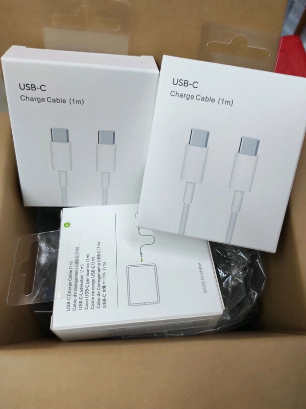 iPhone 15 C To C Lighting Cable (1m)  - White