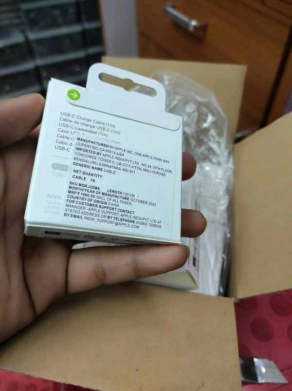 iPhone 15 C To C Lighting Cable Og Quality 