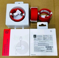 One Plus  SUPER VOOC Type USB to C OG Cable (1m)  - Red, USB_To_C