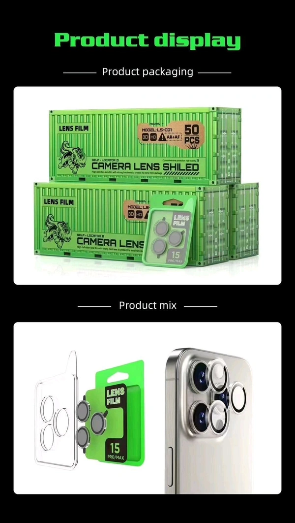 New CD Camera Lens 3D HD  - iphone 13promax
