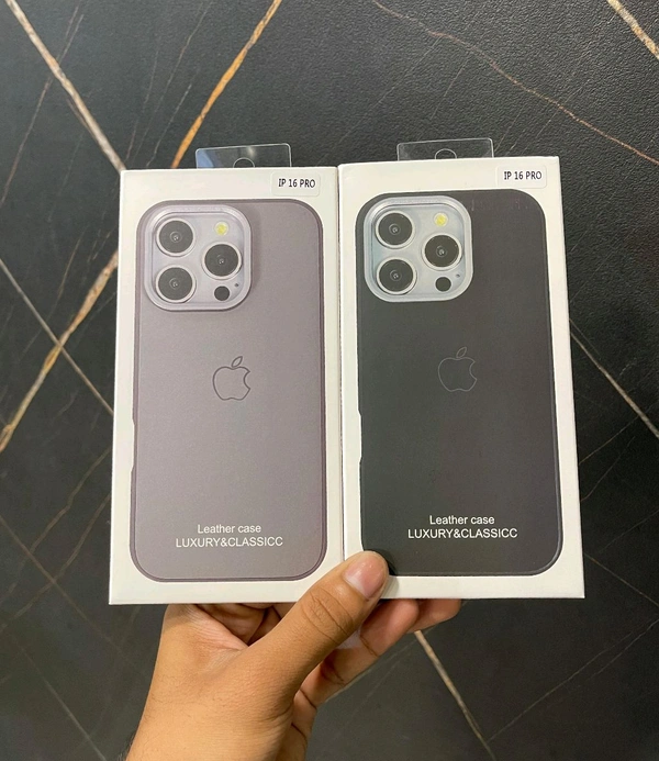 OG logo Leather Premium Case - Ip 16+