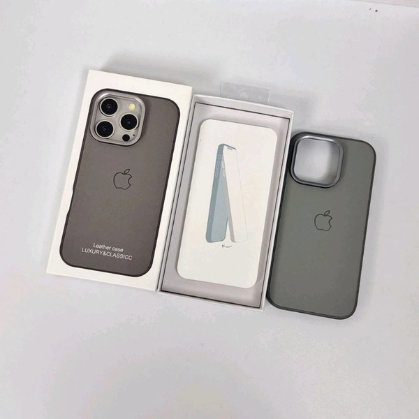 OG logo Leather Premium Case - Ip 16+