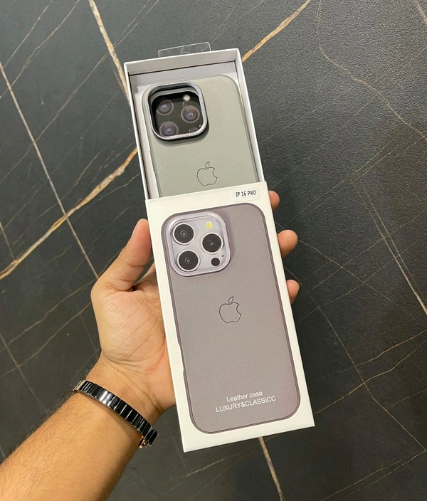 OG logo Leather Premium Case - Ip 16+