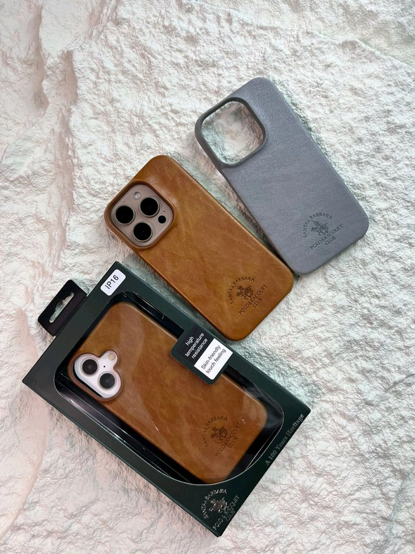 SANTA BABRA  Santa Barbara Premium Sid Cut Leather Case - Ip 16