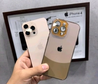 Camera Protection With Matt Logo Premium Case - Ip 15pro