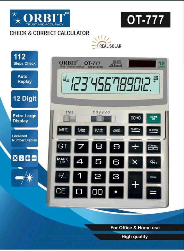 ORBIT OT-777 Calculator