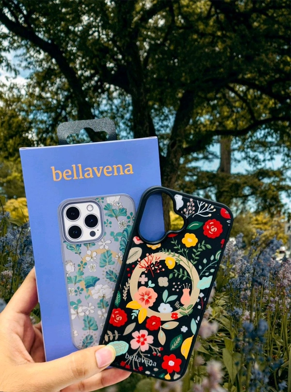 NEW BELLAVENA ORIGINAL GIRL 3D FLOWERS DESIGN CASE  - Ip 15plus