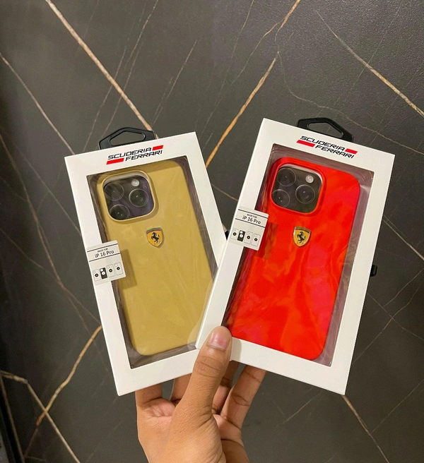 iPhone Og Ferrari Silicon Case  - Ip 15promax