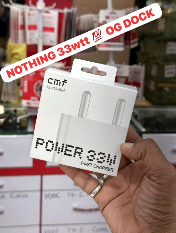 CMF Nothing 33W USB Type - C Pin Adapter Premium Quality - White