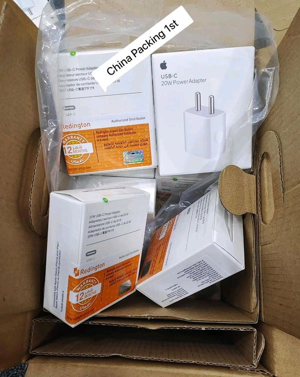 Apple 20W Adapter With Warranty Sticker  - White