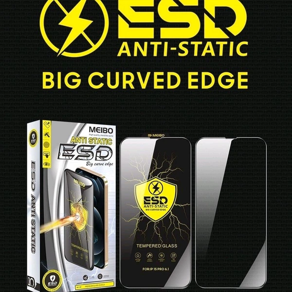 Meibo ESD 6D Anti Static Tempered Glass - TECHNO