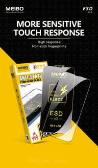 Meibo ESD 6D Anti Static Tempered Glass - TECHNO