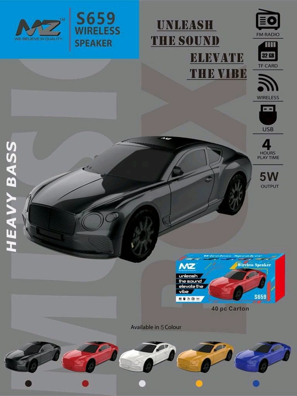 MZ S659 Wireless Bluetooth Speaker 
