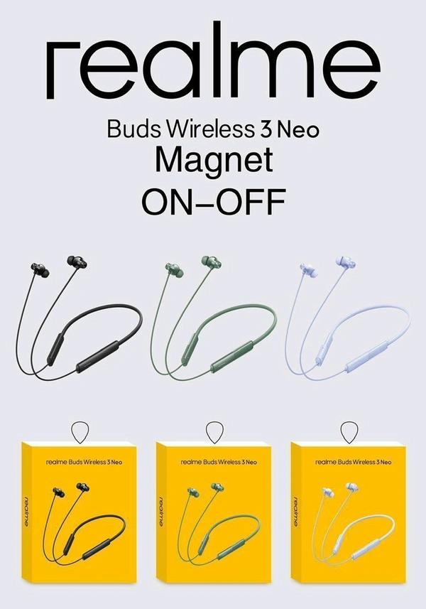 Realme Buds Wireless 3 Neckband