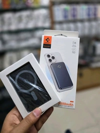 Spigen 💯% Original Wireless Power Bank 5000mAh  - Gray, Spigen PB3200