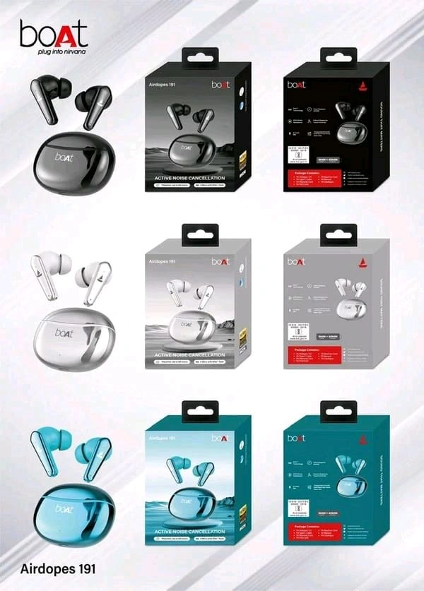Boat  Airdopes 191buds Premium Sound Quality  - 191 Buds