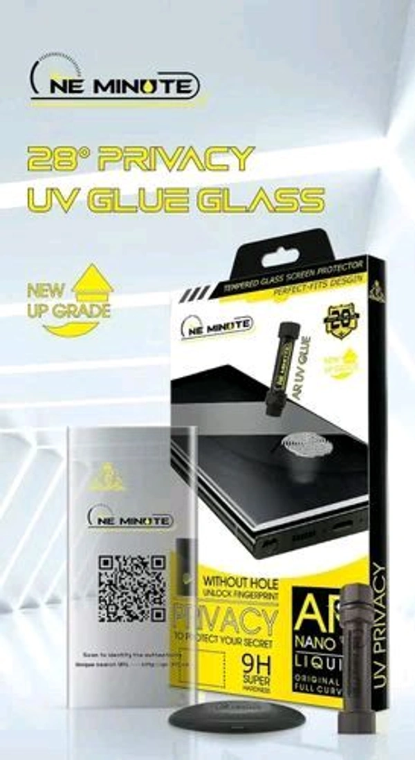 One Minute UV Privacy Fingerprint Working Glaas  - Sam S22ultra