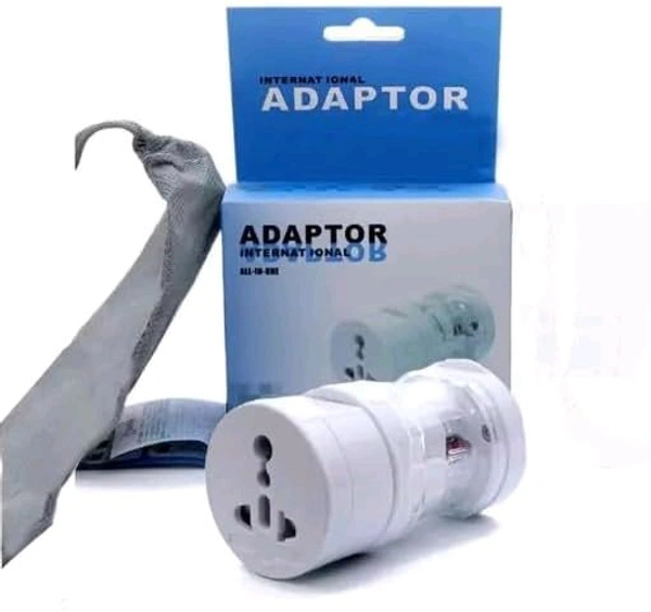 International Adapter All In One - White, International Adapter