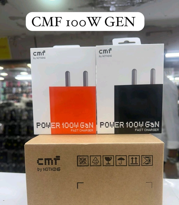 CMF By NOTHING  CMF by Nothing Power 100W Gen Fast Charger OG Quality  - Black, CMF 100W