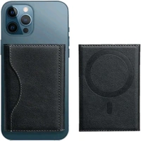 YouthQit  Magsafe Leather Card Holder & Wallet - Magsafe Card 3 Fold Wallet