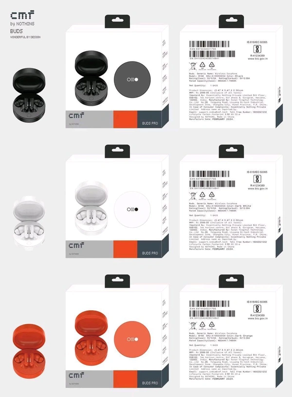 CMF by Nothing Buds PRO Premium Quality Earbuds - Nothing Buds pro