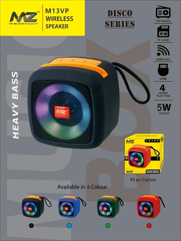 MZ M13VP Wireless Bluetooth Speaker  - MZ  M13VP