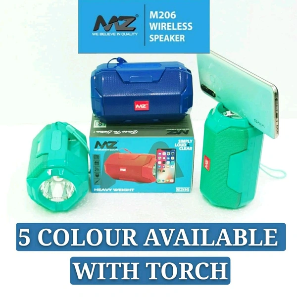MZ M206  Wireless Bluetooth Speaker  - M206