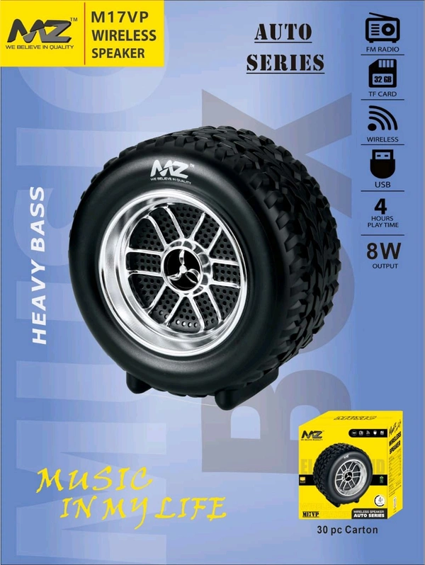 MZ M17VP Wireless Bluetooth Speaker  - M17 VP