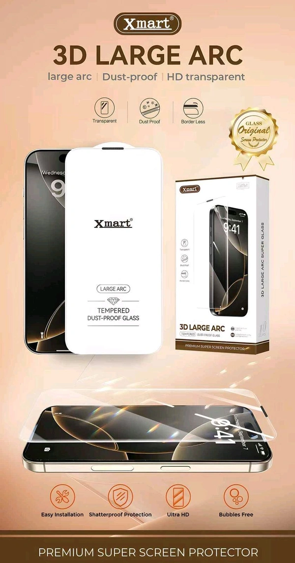 XMART Xmart Large ARG Anti Dust Glass  - IPhone 13 ProMax