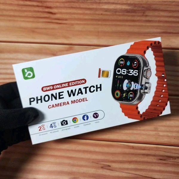 Bw9pro Online Edition Phone Watch Camera Modal Smart Watch 